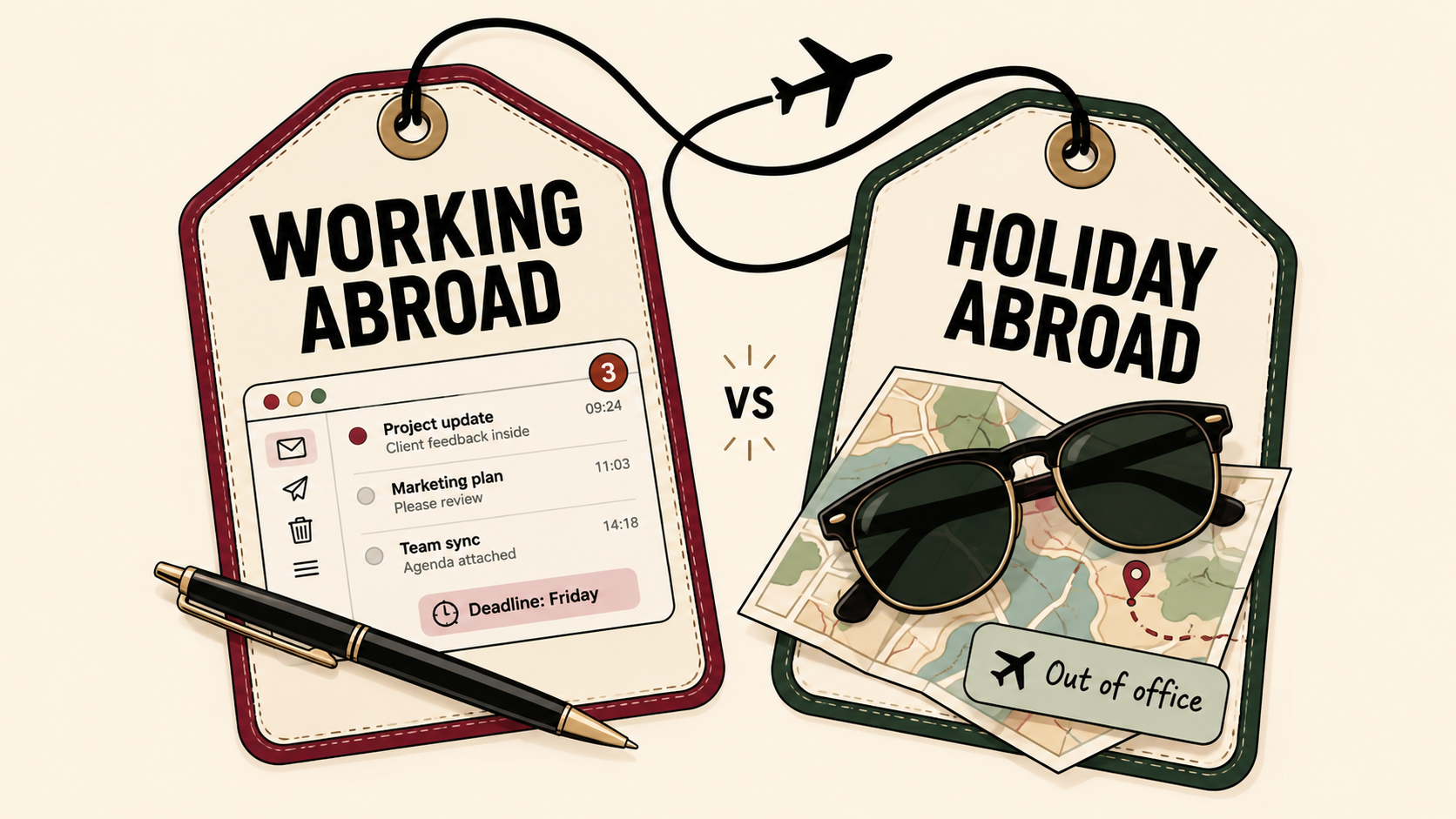 The Difference Between Working Abroad and Being on Holiday Abroad
